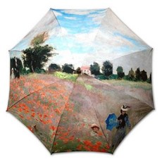 아트박스/헬로레인캣츠 명화_모네-아르장퇴유의 양귀비들판(W) 자동우산