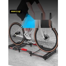 접이식 자전거 평로라 저소음 실내 롤러 트레이너 훈련용, 1. 단품