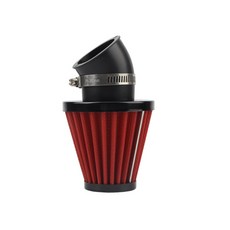 오토바이 45도 벤드 에어 필터 35mm 42mm GY6 RSZ JOG Fuego Honda motocress Universal 액세서리, [01] 42mm