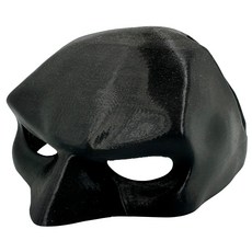 班森作設計 蝙蝠俠寵物Cosplay面具, 黑色, 1個