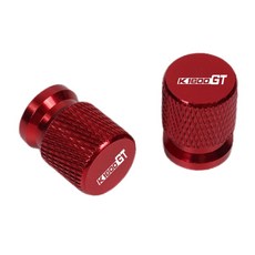 BMW K1600GT K1600GTL K1600 GT K 1600 GT 2016-2025 액세서리 오토바이 CNC 알루미늄 타이어 밸브 에어 포트 스템 커버, Red