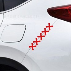 자동차 튜닝 스티커 오토바이 데칼 반사, 블루