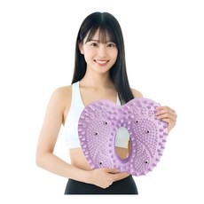 아이규 가정용 지압 스텝퍼 실내운동 홈트 밸런스 무소음, 라일락퍼플