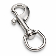 스텐 볼트스냅 싱글 더블 스쿠버장비 스냅후크 후크고리 체결 개고리, 1개