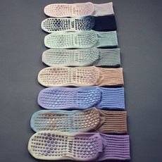 夏季女士襪子防滑專用紮染瑜伽襪室內普拉提中筒襪運動健身地板襪