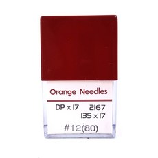 오렌지니들 DPx17 공업용 340 640 후물용 전자단추달이 전자바텍 바늘