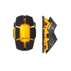 TOUGHBUILT 護膝替換墊 水泥地專用耐磨工作防護, 1個, 黑+黃