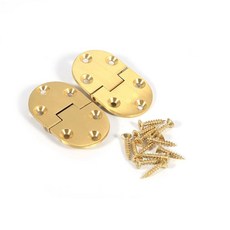 Cunyuer 솔리드 황동 버틀러 트레이 힌지 접이식 테이블 경첩 2개 튼튼한 드롭 프론트 데스크 힌지 90도 나사 포함 6.4cm x 3.8cm(2-1/2인치) 12111, Cunyuer 솔리드 황동 버틀러 트레이 힌지, 접이식