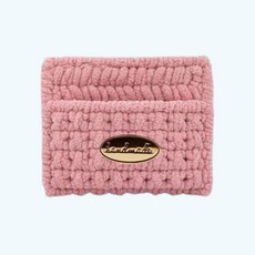 네트공예 DIY 세트 - 카드 지갑 만들기 망스티치 재료 오픈형_handmade 타원 골드 팬던트, 6. P-22 인디 핑크, 1세트