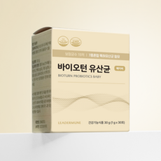 바이오턴 유산균 베이비, 4박스, 30g