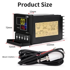 TDS EC 컨트롤러 전기 전도도 측정기 프로브 LED 디스플레이 알람 PSC-150/PSC-154가 있는 온라인 산업용, 01 PSC150