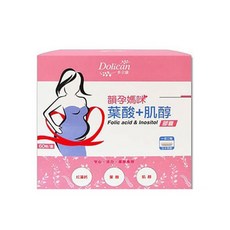 多立康 韻孕媽咪 葉酸 肌醇膠囊 60粒/盒 媽咪保健 懷孕準備 紅藻鈣, 1個