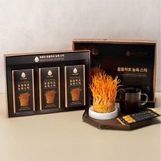 귀리 먹은 동충하초 고 농축스틱 20gX30개 600g 프리미엄 동충하초 선물, 3세트