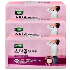 디펜드 스타일 언더웨어 여성 슬림, 18매