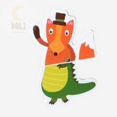 [아리아띠] 동물 자석완구 자석교구 조각고무자석 자석퍼즐