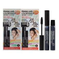 프라나 색솔 헤어칼러터치 헤어마스카라 새치커버 흰머리커버, 1개