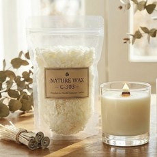 미국산 소이캔들만들기용 네이처왁스 C-303 1kg, 1개
