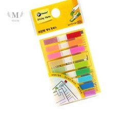 엠비아6 인덱스 9색 44x6mm 20매 다꾸스티커