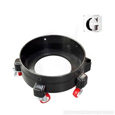 【gpro美車達人】羊毛拋光墊清洗桶【含滑輪組】專用清洗設計 延長拋光墊壽命, 1個, 清洗桶滑輪組