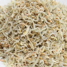 새우섞인 밥멸치 500g 멸치 잔멸치 잔새우 밥새우 아이 반찬 쪽빛누리, 1개