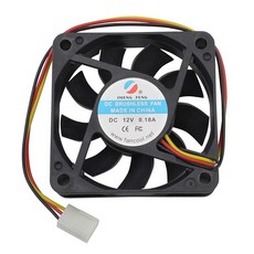 Kaito Denshi 카이토덴시 DC팬 쿨링팬 12V 60x60x15mm 5500RPM 3선 베어링