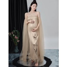 만삭 촬영 드레스 원피스 튜브탑 임산부 스튜디오