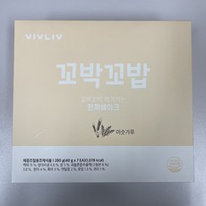 비브리브 꼬박꼬밥 한 끼 쉐이크 미숫가루, 40g, 7개