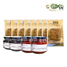 오색담은 청국장세트 2호_청국장8+소볶음고추장2+막장2, 1세트, 2.4kg