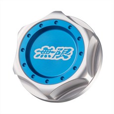 MUGEN 無限 六角形鋁合金機油蓋, 藍
