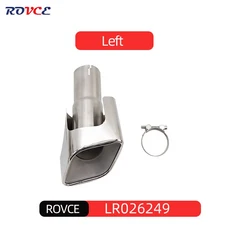 자동차 배기 파이프 스테인레스 스틸 머플러 팁 테일 레인지 로버 스포츠 2005-2013 L320 자서전 디자인 액, 02 left