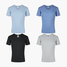 BYC 순면 단색 남성 비즈니스 반팔 런닝 메리야스 BYE1003 768006