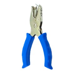 케이비지리테일 포켓펀치 휴대용 펀치기 6mm, 1개, 블루