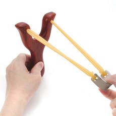 天然紅花梨木彈弓，握感舒適，結構穩固，精準度高，操作簡單，輕巧便攜, 紅花梨木彈弓, 1個