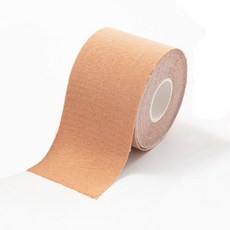 自粘肌肉提升膠帶 胸部支撐運動繃帶, 1個, 1pc 膚色 5cm * 5m