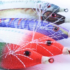 축광 틴셀 수평에기 S 10.5cm 슷테 쭈꾸미 갑오징어 한치 문어 야광 에기, 1개, 8g, 고등어