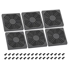 PATIKIL 파티킬 80mm 팬 먼지 필터 환기팬 그릴 가드 나사 포함 6개입