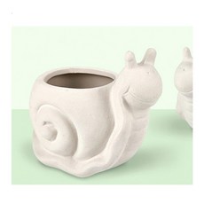 만들기대장 다육식물 달팽이화분 꾸미기세트, 본상품