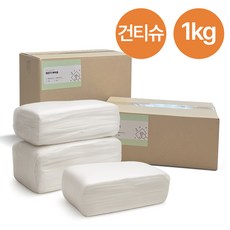 [맑은결] 국산대용량 건티슈 1kg, 1개