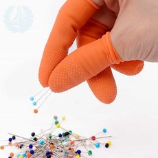 [샵피카] 손가락골무 10P 엄지손가락골무 손가락보호장갑 손가락고무골무 손가락고무장갑