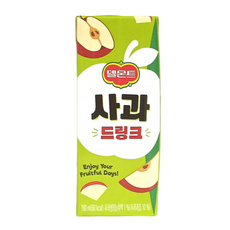 델몬트 드링크 사과 / 팩주스 음료, 190ml, 1개