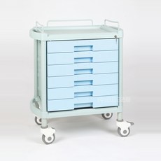 열린세상 YDS-106 (잠금장치) 크레시카트 응급 트롤리카트 병원 의료용 카트, 1개