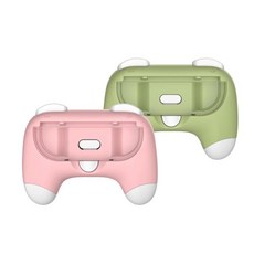 스위치2조이콘그립 2PCS SET 조이콘브래킷홀더 컨트롤러, pink1 green1
