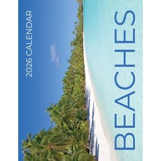 (영문도서)Beaches Calendar 2026 Paperback, Baldega Books, English, 9798869379436