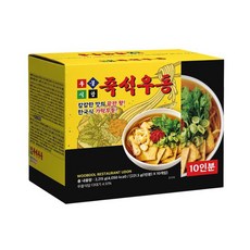 우불식당 즉석우동, 221.5g, 10개