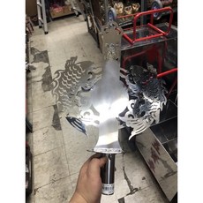 華誠 白鐵槍頭 D款 帥旗槍頭 (不含刻字), 1個