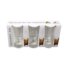 하이 스트레이트 양주잔3P-J 술잔 이모디콘소주 수주잔 소주잔 그림소주잔, 1개, 상세페이지 참조