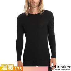 Icebreaker 男款 175 EVERYDAY 圓領長袖羊毛排汗衣