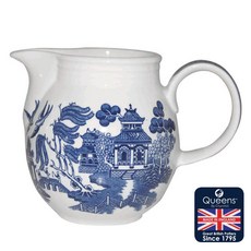 Queens Blue Willow系列 牛奶壺 850ml, 1個