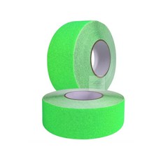 실외용 논슬립 테이프 형광연두 50mm 미끄럼방지 계단 세탁실