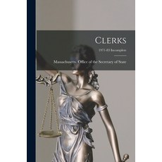 (영문도서) Clerks; 1971-83 Incomplete Paperback, Hassell Street Press, English, 9781014819697